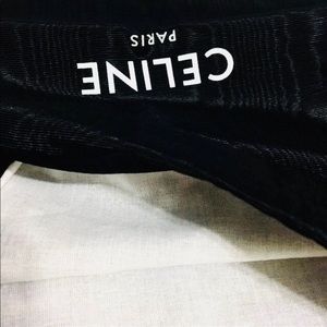 New! CELINE 15.5” x 11.5” large black dustbag